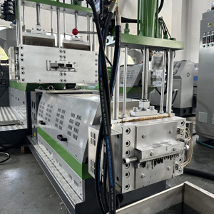 פסולת פלסטיק עמ 'פה hdpe פתיתי ירכיים מחזור קו גרנולטור מכונת שחול - Product Image 3