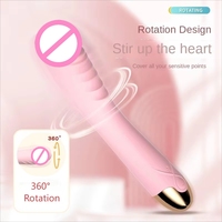 Weiblicher AV-Stab Rotierender Schwingender Vibrator - 50dB Geräuscharmer Orgasmus Erwachsenen-Sexspielzeug Frauen-Masturbator für Intime Erwachsenenspielzeuge