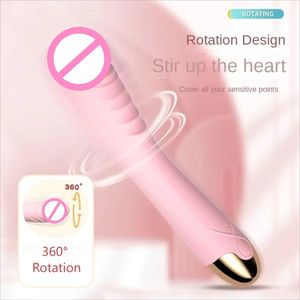 Weiblicher AV-Stab Rotierender Schwingender Vibrator - 50dB Geräuscharmer Orgasmus Erwachsenen-Sexspielzeug Frauen-Masturbator für Intime Erwachsenenspielzeuge - Product Image 6