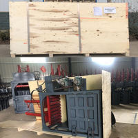 Presse à balles hydraulique automatisée pour déchets plastiques, compresseur de bouteilles PET, machine à balles verticale pour carton