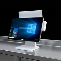Высокопроизводительный POS-терминал Intel Core i5/i7, 15.6 дюймов, FHD, Windows 11 Pro, 8 ГБ/16 ГБ ОЗУ, 128 ГБ/256 ГБ SSD, Wi-Fi 6, емкостный сенсорный экран