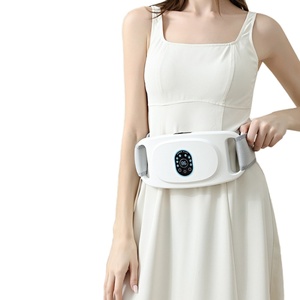 Nouvelle ceinture chauffante vibrante pour le dos avec fonction musicale, prise US, minuterie 1h, pour soulager les douleurs lombaires et abdominales - Product Image 1