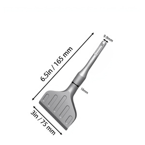 Marteau perforateur rotatif 20 avec pointe droite, <span class=keywords><strong>burin</strong></span> de sculpture SDS Plus 3 x 6,5 pouces, tige hexagonale <span class=keywords><strong>pour</strong></span> <span class=keywords><strong>enlever</strong></span> l'adhésif des carreaux - Product Image 2