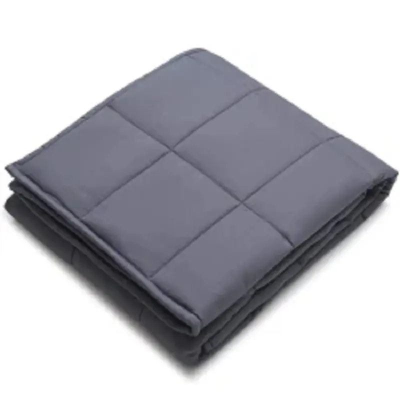 High Quality Luxury Coloured Weighted Blanket Cotton Bamboo Cooling Heavy Weighted Blanket Queen Size for Adults Kids