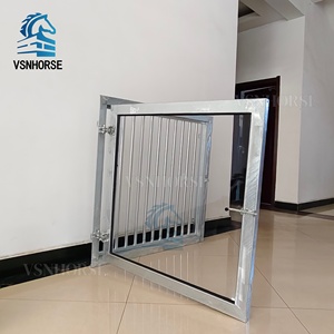Độ bền cao Kính cường lực ngựa Barn cửa sổ chống gỉ HDG khung thép ngựa ổn định cửa sổ cho chuồng chuyên nghiệp - Product Image 5