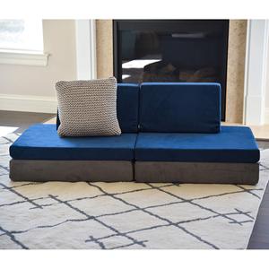 Top Seller Children Sofa Play Seat Bed Chair Kids Furniture Living Room Reading Area Baby Children Couch Convertible Module