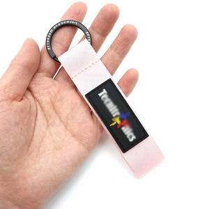 Custom Nylon Polyester Lanyard Motorcycle Jacquard Key Chain Keyring <strong>Cell</strong> Phone Strap with <strong>Unique</strong> Logo for Keys ID Cards Badges - Product Image 6