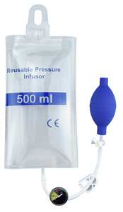 500ml ozon dezenfekte edilebilir basınç infüzyon pompası çantası acil transfüzyon için tekrar kullanılabilir ve güvenilir - Product Image 5