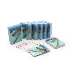 Cartes à Jouer au <span class=keywords><strong>Design</strong></span> Scénique Créatif, Impression Couleur Intégrale, Taille Standard, Cartes de Jeu, Cadeaux de Divertissement et de Loisirs - Product Image 2