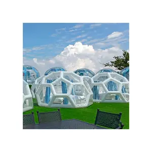 Manufacturers supply a large number of outdoor commercial life size inflatable snowball background entertainment