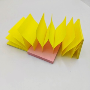 Bloc de Notas Adhesivas Personalizadas de Alta Calidad, Bloc de Notas Portátil, Regalo, Hojas Sueltas Autoadhesivas, Notas Adhesivas Fluorescentes de 3x3 Pulgadas - Product Image 4