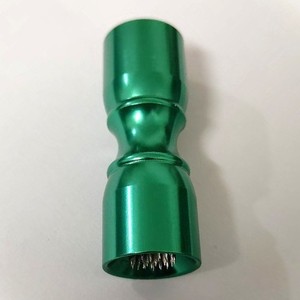 Herramienta de reparación de puntas de taco de billar, de aluminio, portátil y duradera, para mantenimiento de puntas de cuero de billar - Product Image 1