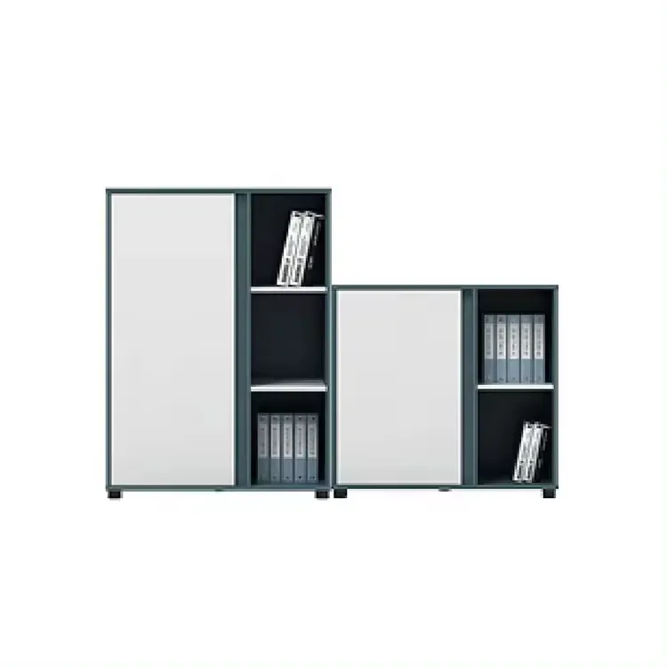 Thiết kế hiện đại tùy chỉnh gỗ Tủ Sách Văn phòng lưu trữ 3 ngăn kéo tủ hồ sơ