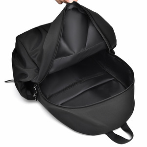Custom 2025 Simple 16 Inch <b>Computer</b> Laptop <b>Bag</b> Solid Color Student Backpack Large Capacity Strap Carrying Backpack - Product Image 2