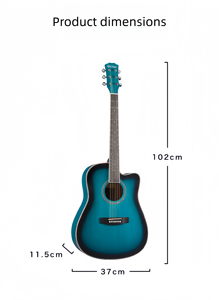 Guitarra Acústica de 41 Pulgadas, <span class=keywords><strong>Guitarras</strong></span> Económicas <span class=keywords><strong>y</strong></span> de Buena Calidad Hechas en China para Guitarristas - Product Image 5