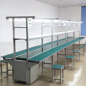 Adjustable Speed Electric Motor Conveyor <strong>Belt</strong> Smart Conveyors Assembly Line For Assemble Line Customized Services - Product Image 3