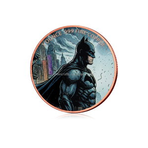 Lot de capsules à double pièce en gros, pièce souvenir en cuivre pur de 1 oz, thème super-héros, fabricant - Product Image 5