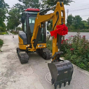 Mini-excavatrice de marque supérieure 2 tonnes 3 tonnes XE27U avec chenilles en acier et chenilles en caoutchouc en stock - Product Image 2