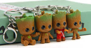<span class=keywords><strong>Porte</strong></span>-<span class=keywords><strong>clés</strong></span> <span class=keywords><strong>Groot</strong></span> de dessin animé, super-héros, accessoires de décoration pour la maison, pendentif Groor, <span class=keywords><strong>porte</strong></span>-<span class=keywords><strong>clés</strong></span>, <span class=keywords><strong>porte</strong></span>-<span class=keywords><strong>clés</strong></span> de voiture, 1 ensemble - Product Image 4