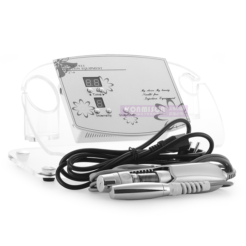 Salon Beauty No Needle Mesoterapy Equipment / Needle-Free Electroporation Mesotherapy Facial Machine