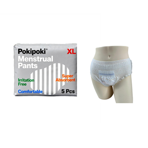 Logo personalizzato Private Label signora morbida per la cura della pelle monouso Sleepy mutandine periodiche per il flusso pesante periodi mestruali pantaloni a pelo - Product Image 1