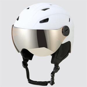 OEM男女通用双运动冬季滑雪头盔EN1077 PC外壳，带模内技术，适用于男女成人冬季运动护目镜 - Product Image 4