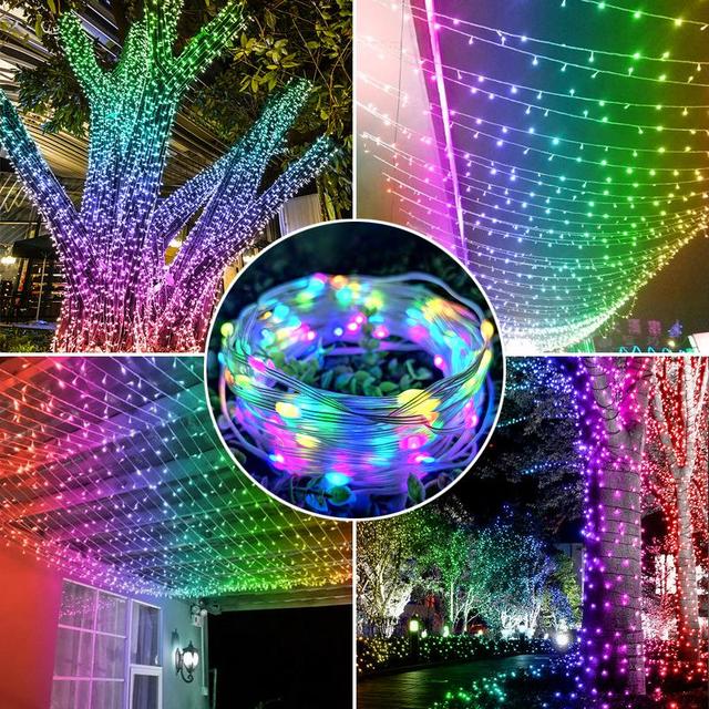 1000 LED Micro Silver Twinkle Copper Wire Mini Decorative Fire Fly Battery Powered Timer String Fairy Seed Light