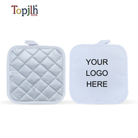 Topjlh 20cm Sous-plat en lin vierge pour sublimation, 3 formes, résistant à la chaleur, pour table à manger, vente en gros, cuisine et salle à manger