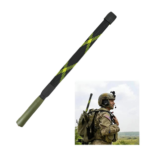144MHz 430MHz Tactical Antenna 33cm Folding Braided Mesh High Gain Walkie Talkie Long <b>Range</b> Outdoor Handheld Radio antenna - Product Image 1