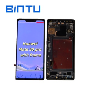 Display Schermo per Huawei P40 Pro e Mate 30 Pro, Pannello con Sensore di Impronte Digitali, Grado A++, Assemblaggio OLED Curvo con Cornice - Product Image 4