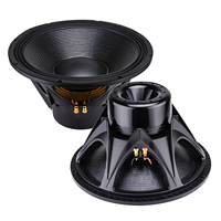 Haut-parleur subwoofer de 18 pouces, haut-parleur à aimant néodyme de 2400 W, bobine vocale de 5 pouces, haut-parleur audio professionnel.