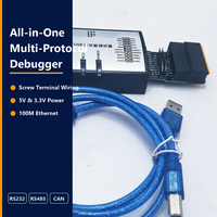 Modul Debugger Komunikasi USB Industri Tipe C USB2 RS485 RS232 CAN Bus untuk Akuisisi Data Saluran Ganda Simultan