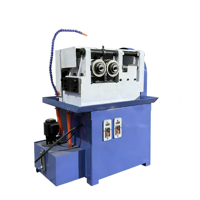 Machine à rouler les fils de haute qualité avec moteur à boîte de vitesses pour filetage de boulons/tiges, capacité de 60 pièces/min, garantie 1 an