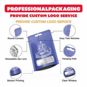 Nuovo sacchetto stampato personalizzato 3.5g alluminato foglio di odore antiodore sacchetti di Mylar imballaggio Mylar sacchetti con chiusura lampo Mylar - Product Image 3