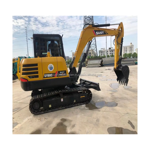 Mini pelleteuse sur chenilles SANY SY60C Pro de 6 tonnes d'occasion/Micro pelleteuse sur chenilles Sany SY 60C SY60 à vendre en stock - Product Image 4