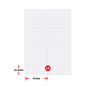 Etiquetas Personalizadas FBA Adesivas Autoadesivas <span class=keywords><strong>A4</strong></span> para Impressão a Jato de Tinta e Laser, Etiquetas de Código de Barras em Tamanho Personalizado 8.5x11\" - Product Image 3