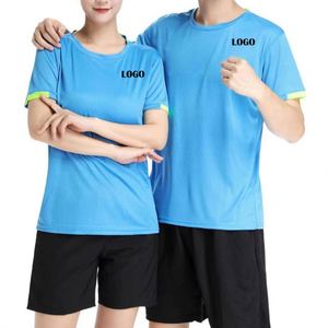 Design New Style Cooling Fabric Round-Neck <b>Shirt</b> Knitted Gym Wear T-<b>Shirt</b> Quick Dry Plain Men T-<b>Shirts</b> - Product Image 2