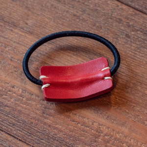 Coleteros de estilo japonés y coreano a la moda, accesorios para el cabello minimalistas de color sólido en tonos dulces, creativos coletines de cuero PU. - Product Image 5