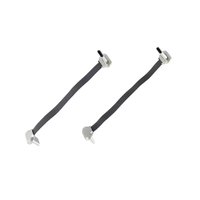 Kabel USB2.0 Tipe C Fleksibel Tipis Rata 90 Derajat FPC Kabel Pengisian Daya Tipe C Pendek FPV