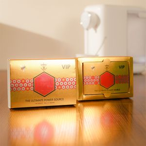 Boîte à tiroir coulissante VIP de haute qualité pour l'amélioration sexuelle masculine, Royal Honey Pack VIP, avec revêtement UV et gaufrage cadeau, OEM - Product Image 3