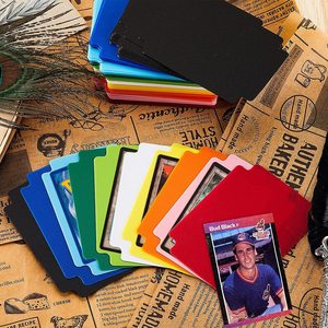 Separadores de tarjetas coleccionables, pestañas de índice coloridas de plástico para organizar, almacenar y proteger tarjetas coleccionables - Product Image 5