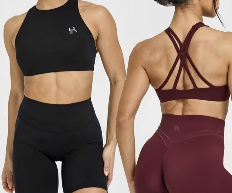 Y88 Yoga Back Vest High Elasticity Breathable Quick-Drying Sports Fitness Bra with Shock-Absorbing Beauty Chest Pad Front Logo