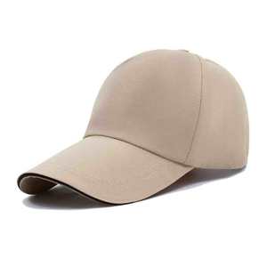 Gorra de Béisbol al por Mayor con Visera Larga, Visera Tipo Sándwich, Gorra de Béisbol Promocional Barata con Logotipo Personalizado - Product Image 2