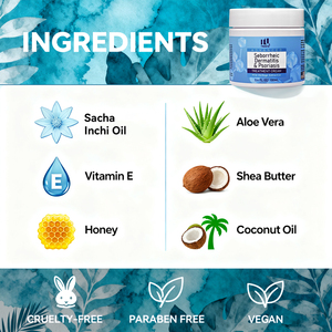 Crema para Dermatitis Seborreica, Crema para Psoriasis, <span class=keywords><strong>Tratamiento</strong></span> para Dermatitis Seborreica, Crema para Eccema y Psoriasis para Cuero Cabelludo y Piel Seca - Product Image 4