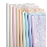 Kertas Tisu Pearlescent Evergreenwrap, Kertas Kerut Tangan, Kertas Pelapis Kotak Hadiah, Kertas Pembungkus Buket Bunga, Bahan Kemasan