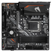 Carte mère GIGABYTE B460M AORUS ELITE Micro-ATX LGA1200 128 Go 4*DDR4 2*M.2 SATA DP pour processeur Intel de 10e génération B460 Core I7/i5 de bureau