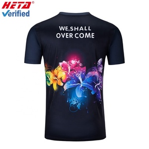 T-shirt de sport en polyester 100% à séchage rapide, t-shirt familial avec votre propre design, t-shirt tendance - Product Image 2