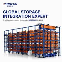 Système de stockage automatisé intelligent à commande PLC pour bibliothèque de profilés montés en hauteur pour entrepôt de tuyaux en acier lourds
