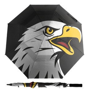 Premium 68" Extra Wide Golf <b>Umbrella</b> Double Canopy Waterproof UV Protection <b>Umbrella</b> for Golfers Travel Beach Use - Product Image 1