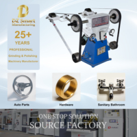 Machine de polissage de métaux de qualité industrielle avec système d'ébavurage pour la fabrication de métaux en vrac